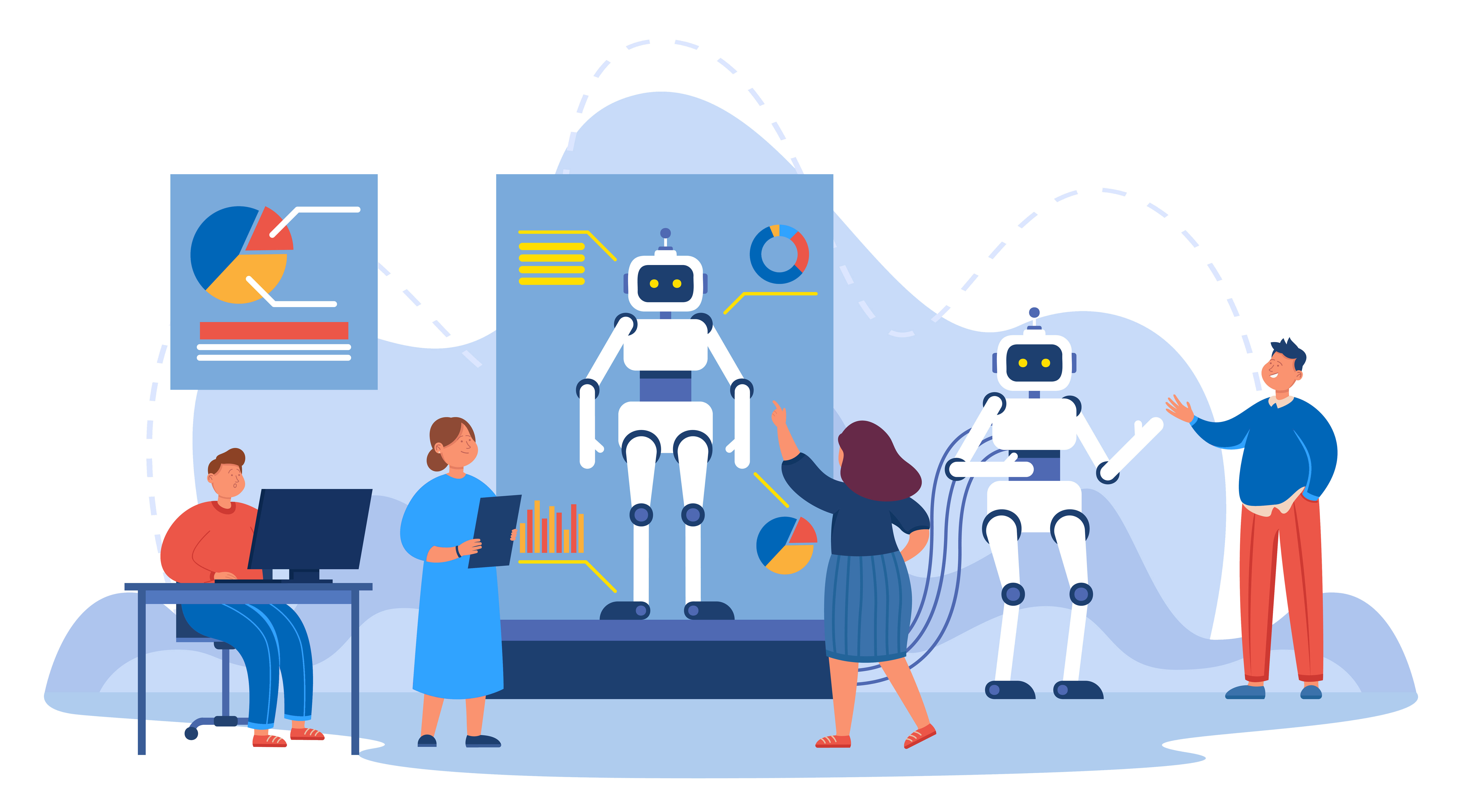 Web Development Illustration