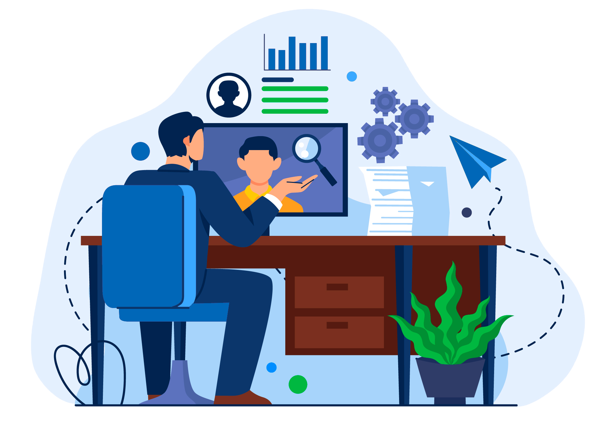 Web Development Illustration